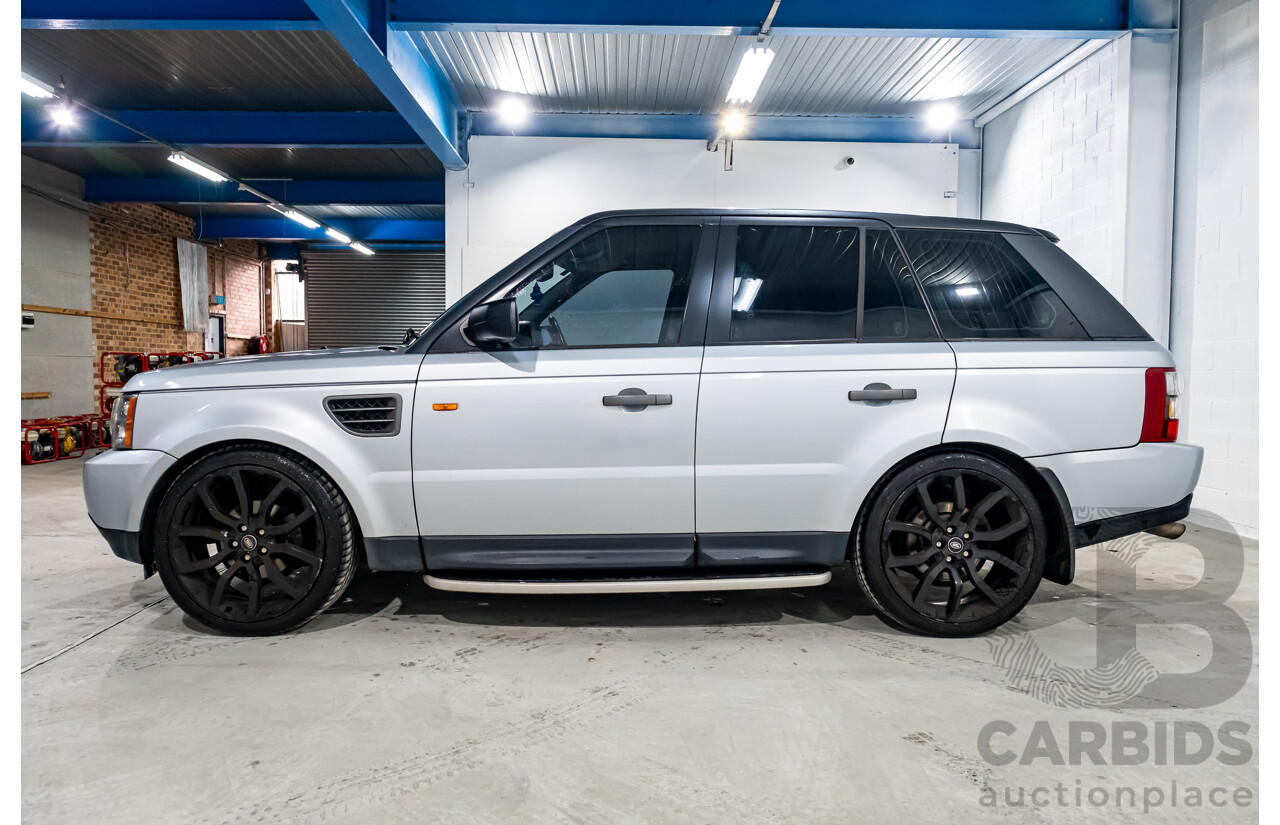 5/2008 Land Rover Range Rover Sport 2.7 TdV6 MY08 4d Wagon Silver Turbo Diesel V6 2.7L