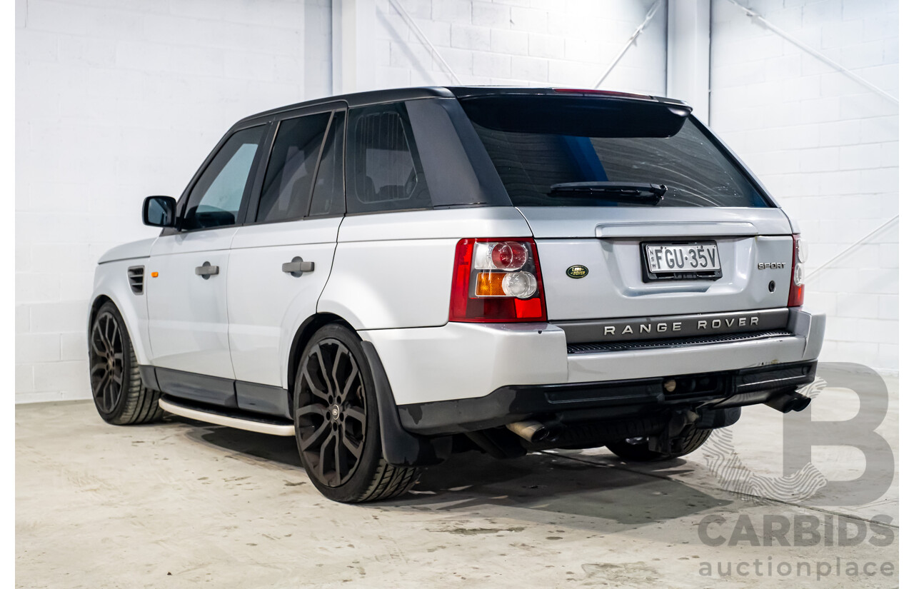 5/2008 Land Rover Range Rover Sport 2.7 TdV6 MY08 4d Wagon Silver Turbo Diesel V6 2.7L