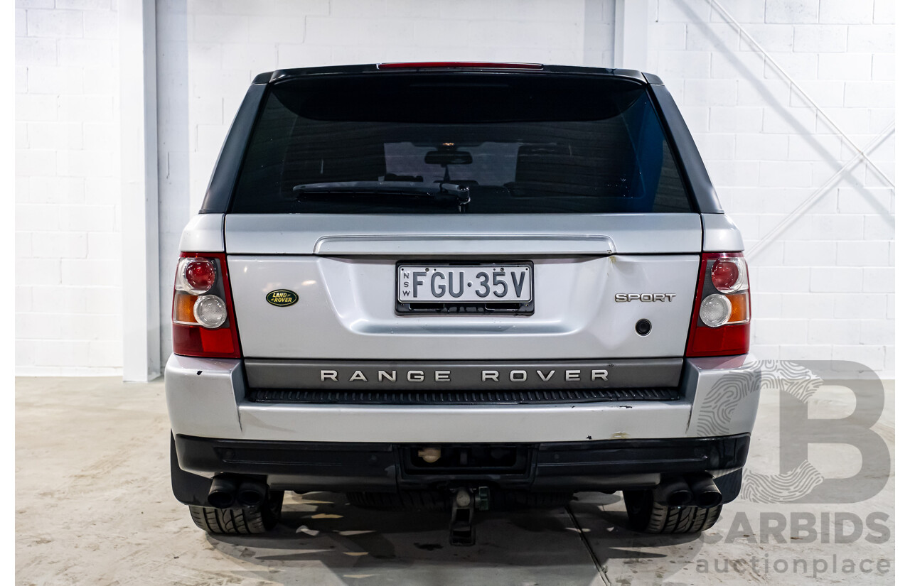 5/2008 Land Rover Range Rover Sport 2.7 TdV6 MY08 4d Wagon Silver Turbo Diesel V6 2.7L