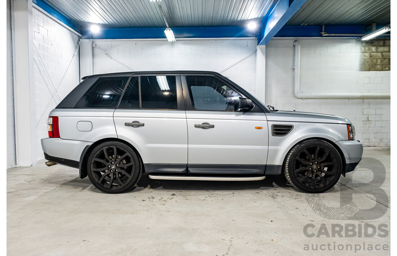 5/2008 Land Rover Range Rover Sport 2.7 TdV6 MY08 4d Wagon Silver Turbo Diesel V6 2.7L