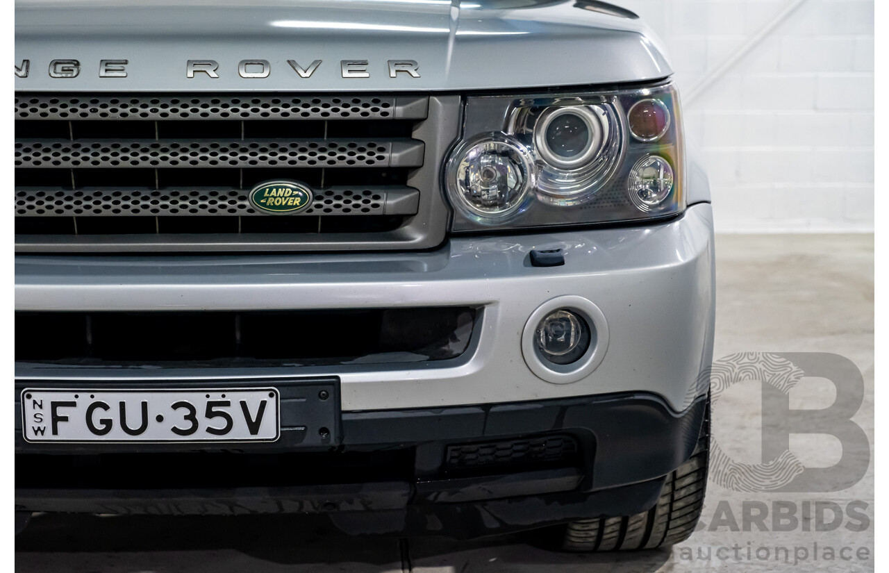 5/2008 Land Rover Range Rover Sport 2.7 TdV6 MY08 4d Wagon Silver Turbo Diesel V6 2.7L