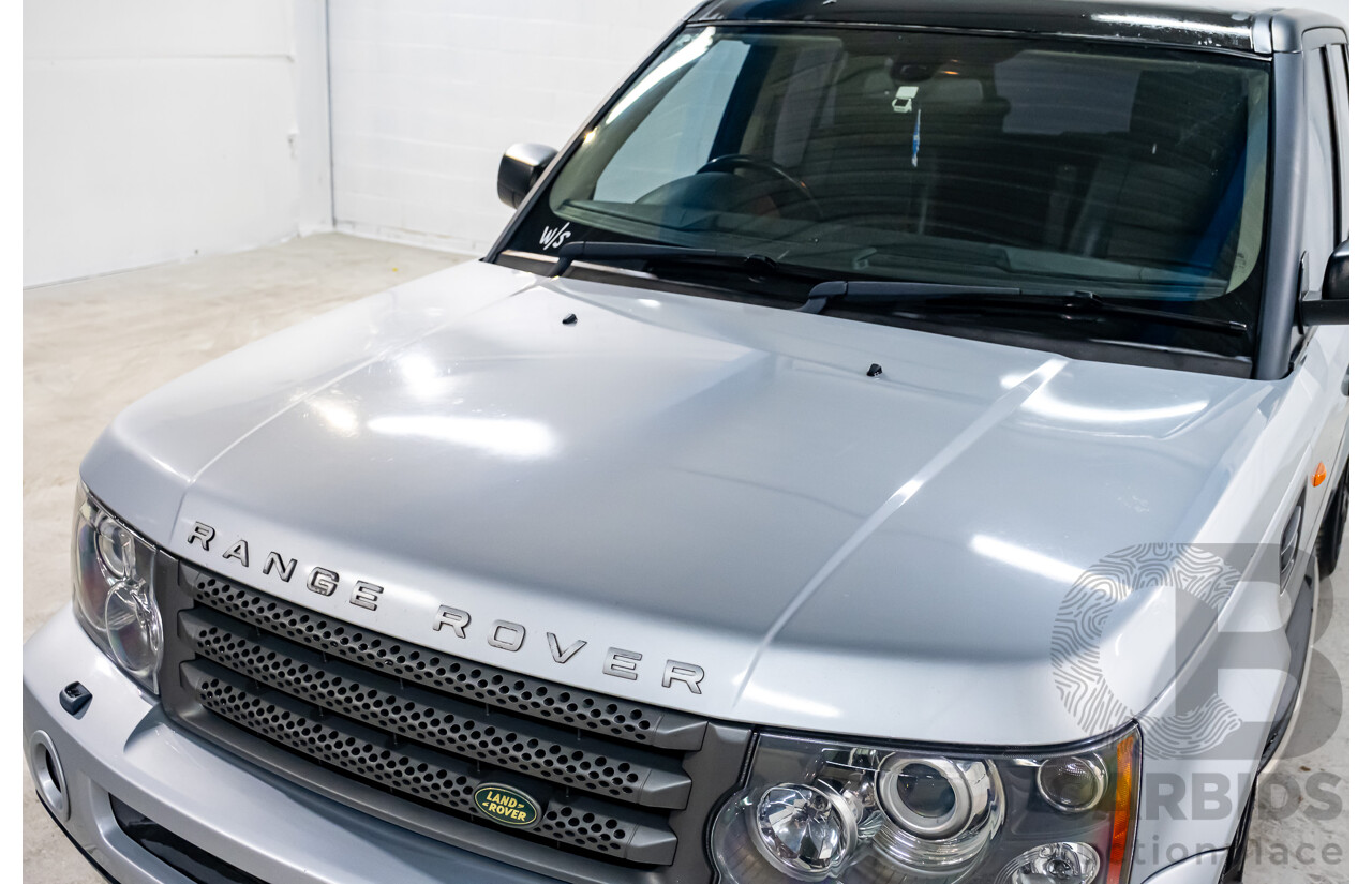 5/2008 Land Rover Range Rover Sport 2.7 TdV6 MY08 4d Wagon Silver Turbo Diesel V6 2.7L