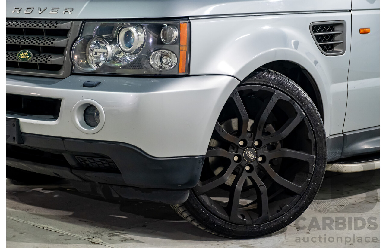 5/2008 Land Rover Range Rover Sport 2.7 TdV6 MY08 4d Wagon Silver Turbo Diesel V6 2.7L
