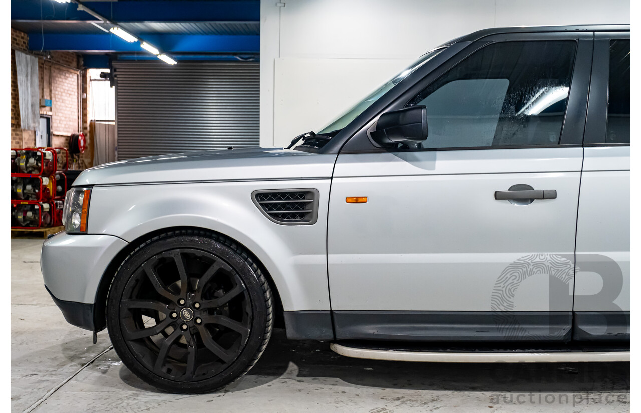 5/2008 Land Rover Range Rover Sport 2.7 TdV6 MY08 4d Wagon Silver Turbo Diesel V6 2.7L