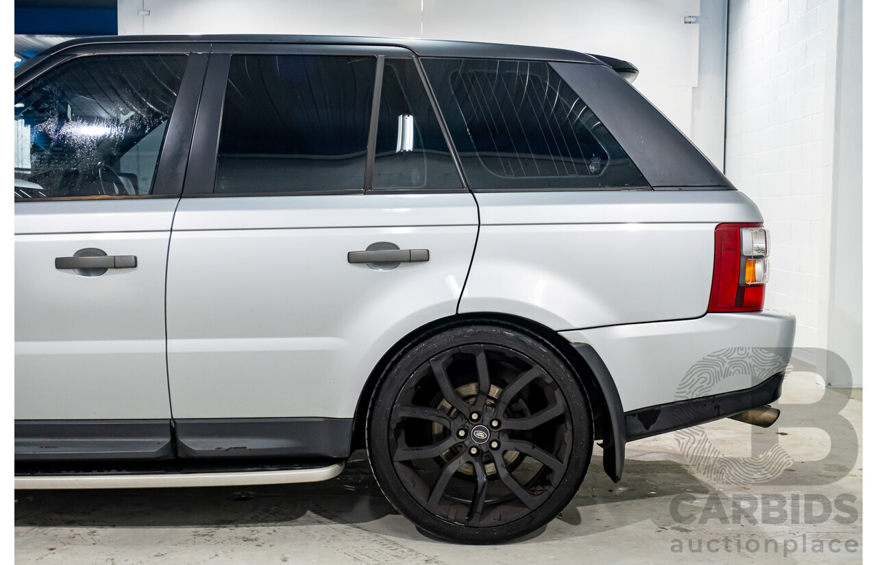 5/2008 Land Rover Range Rover Sport 2.7 TdV6 MY08 4d Wagon Silver Turbo Diesel V6 2.7L