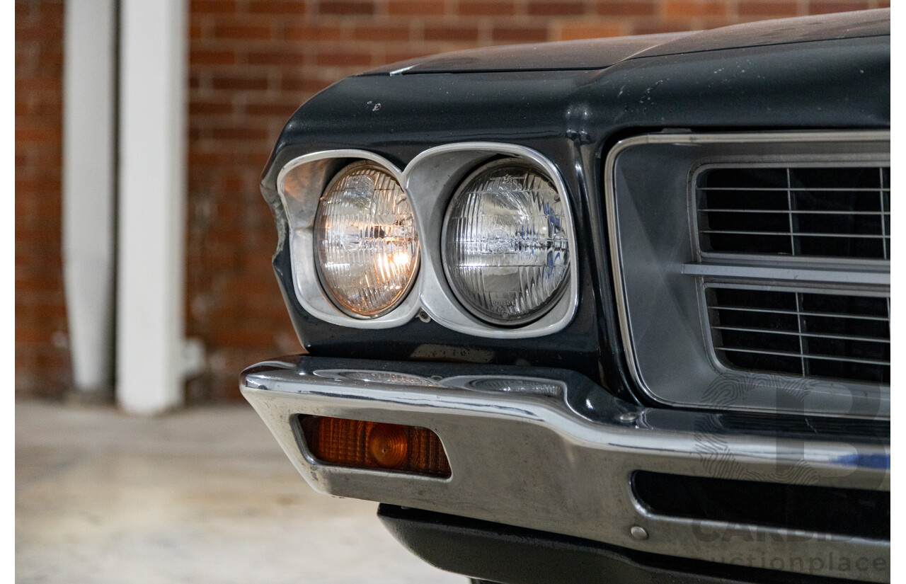 6/1974 Holden HQ Premier 4d Sedan Gunmetal Metallic Grey 308ci V8 5.0L