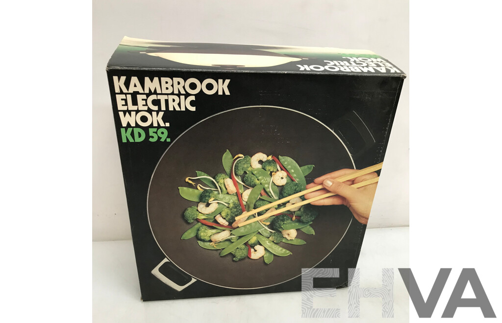 Kambrook (KD59) Electric Wok Set