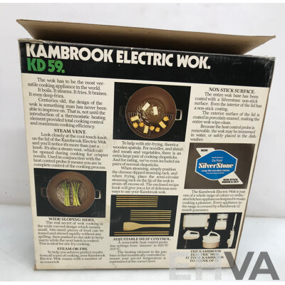 Kambrook (KD59) Electric Wok Set