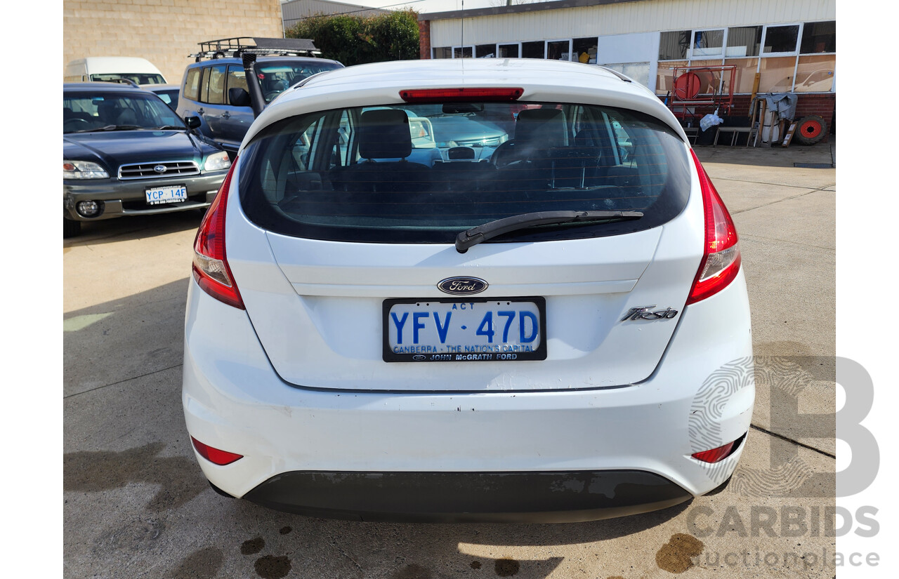 06/2009 Ford Fiesta CL FWD WS 5D Hatchback White 1.4L