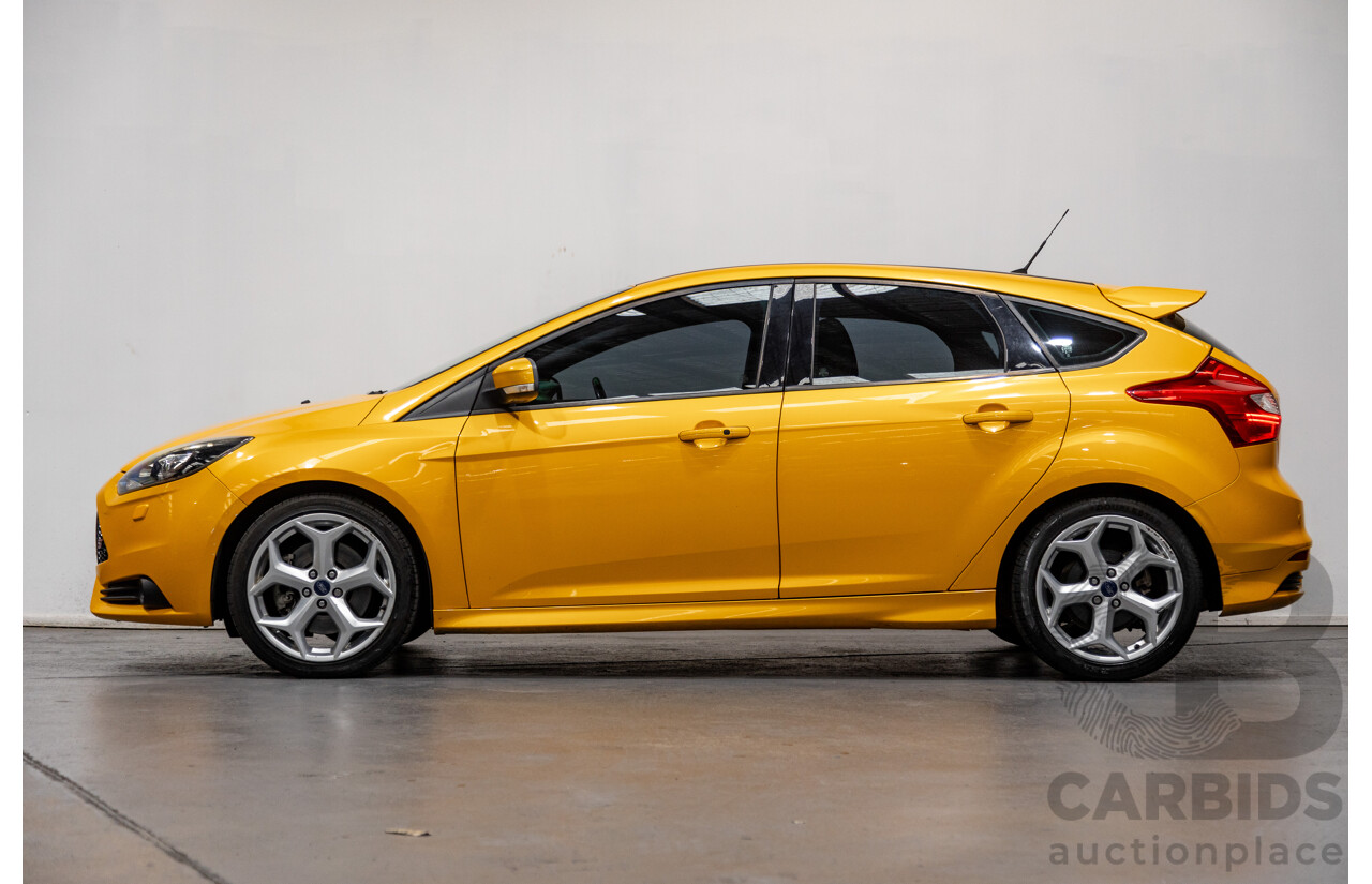 7/2013 Ford Focus ST LW MK2 5d Hatchback Tangerine Scream Metallic Turbo 2.0L