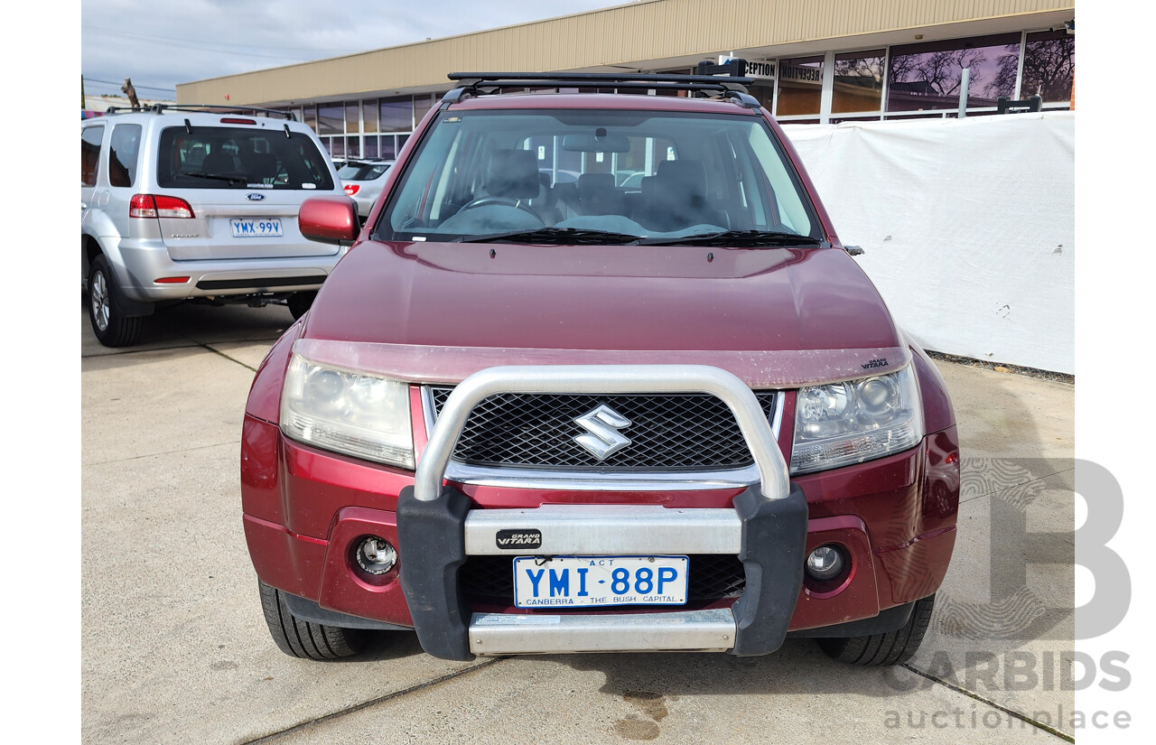 06/2008 Suzuki Grand Vitara PRESTIGE (4x4) 4x4 JB MY09 4D Wagon Red 3.2L