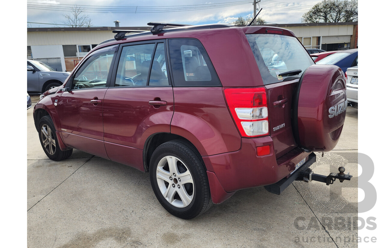 06/2008 Suzuki Grand Vitara PRESTIGE (4x4) 4x4 JB MY09 4D Wagon Red 3.2L