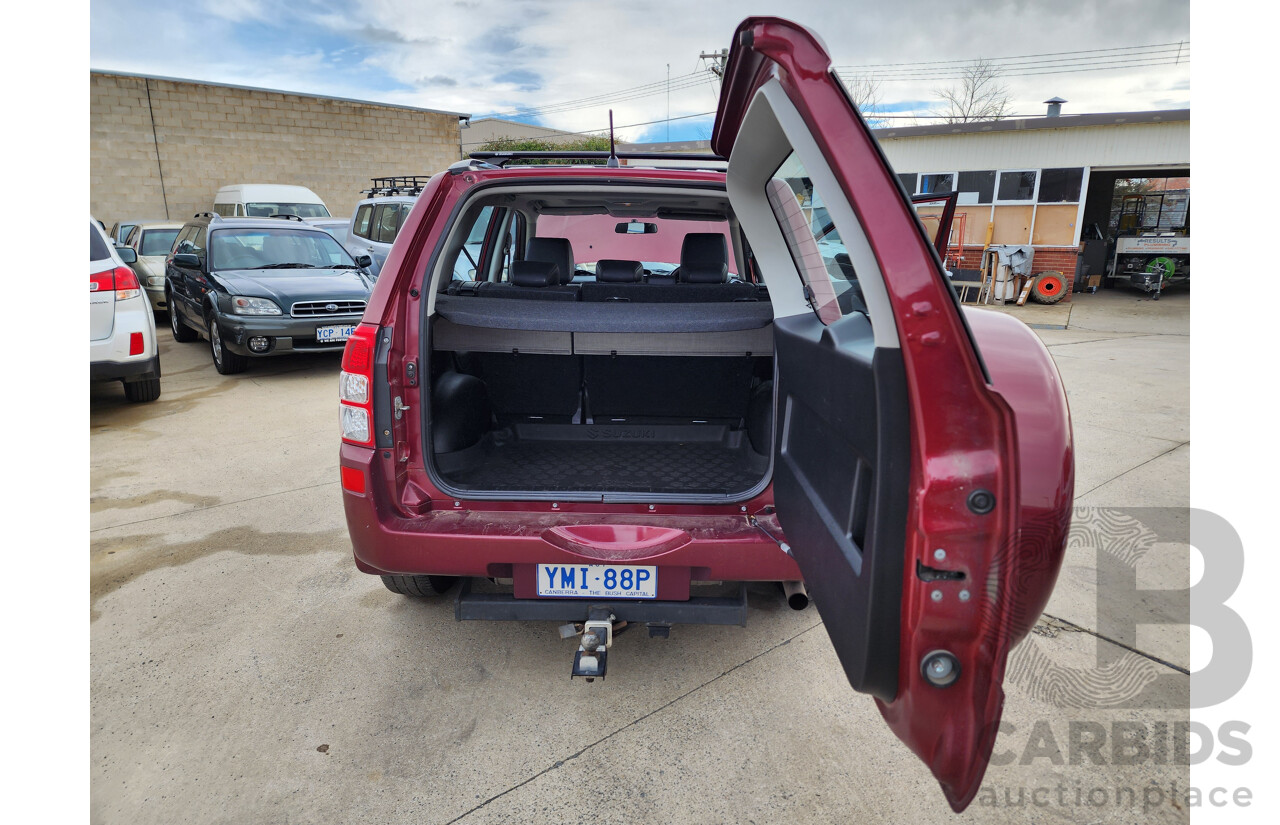 06/2008 Suzuki Grand Vitara PRESTIGE (4x4) 4x4 JB MY09 4D Wagon Red 3.2L