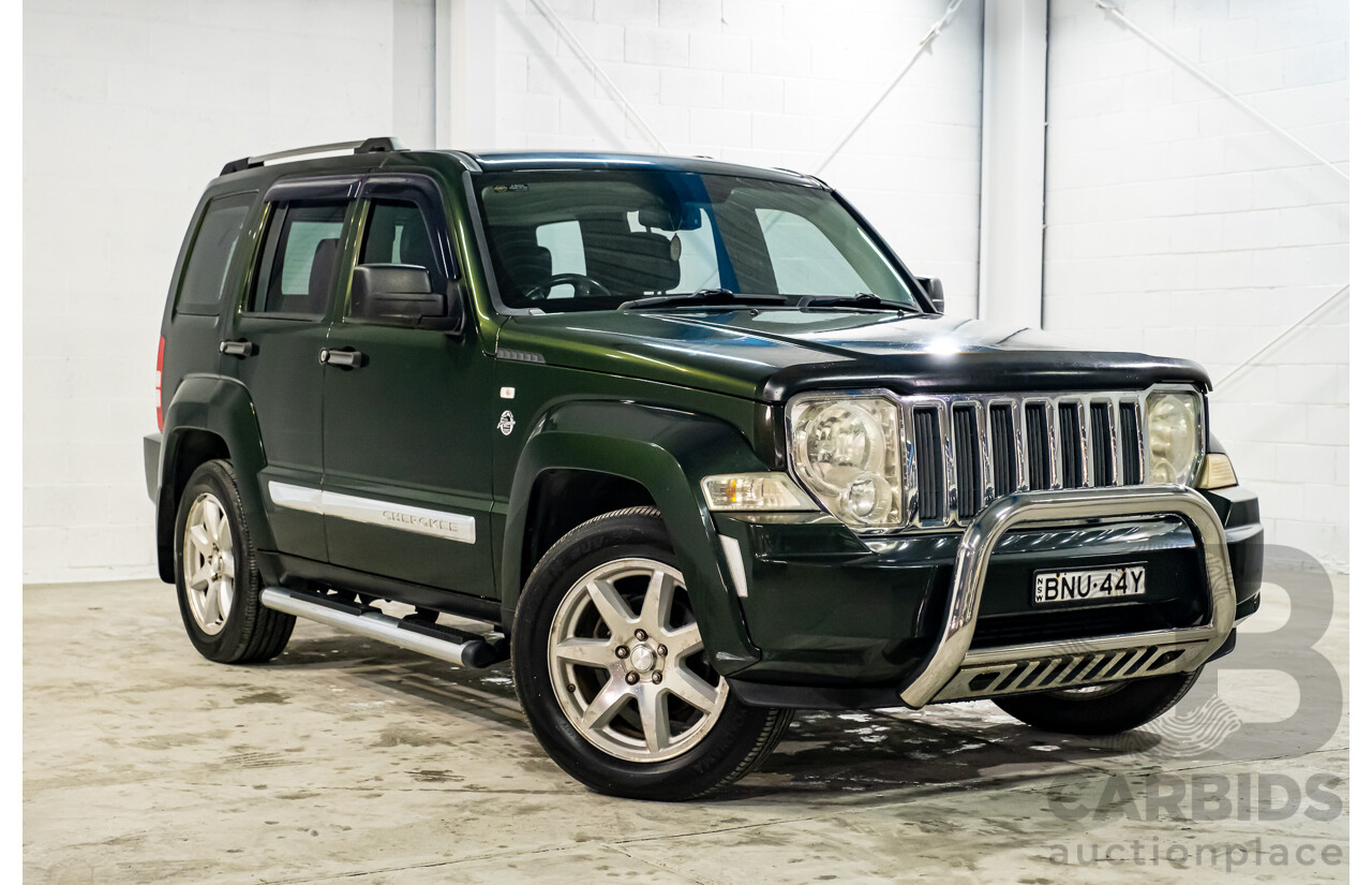 3/2010 Jeep Cherokee Limited (4x4) KK 4d Wagon Metallic Green V6 3.7L