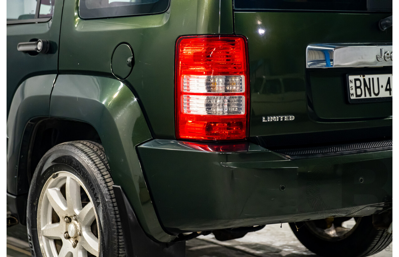 3/2010 Jeep Cherokee Limited (4x4) KK 4d Wagon Metallic Green V6 3.7L