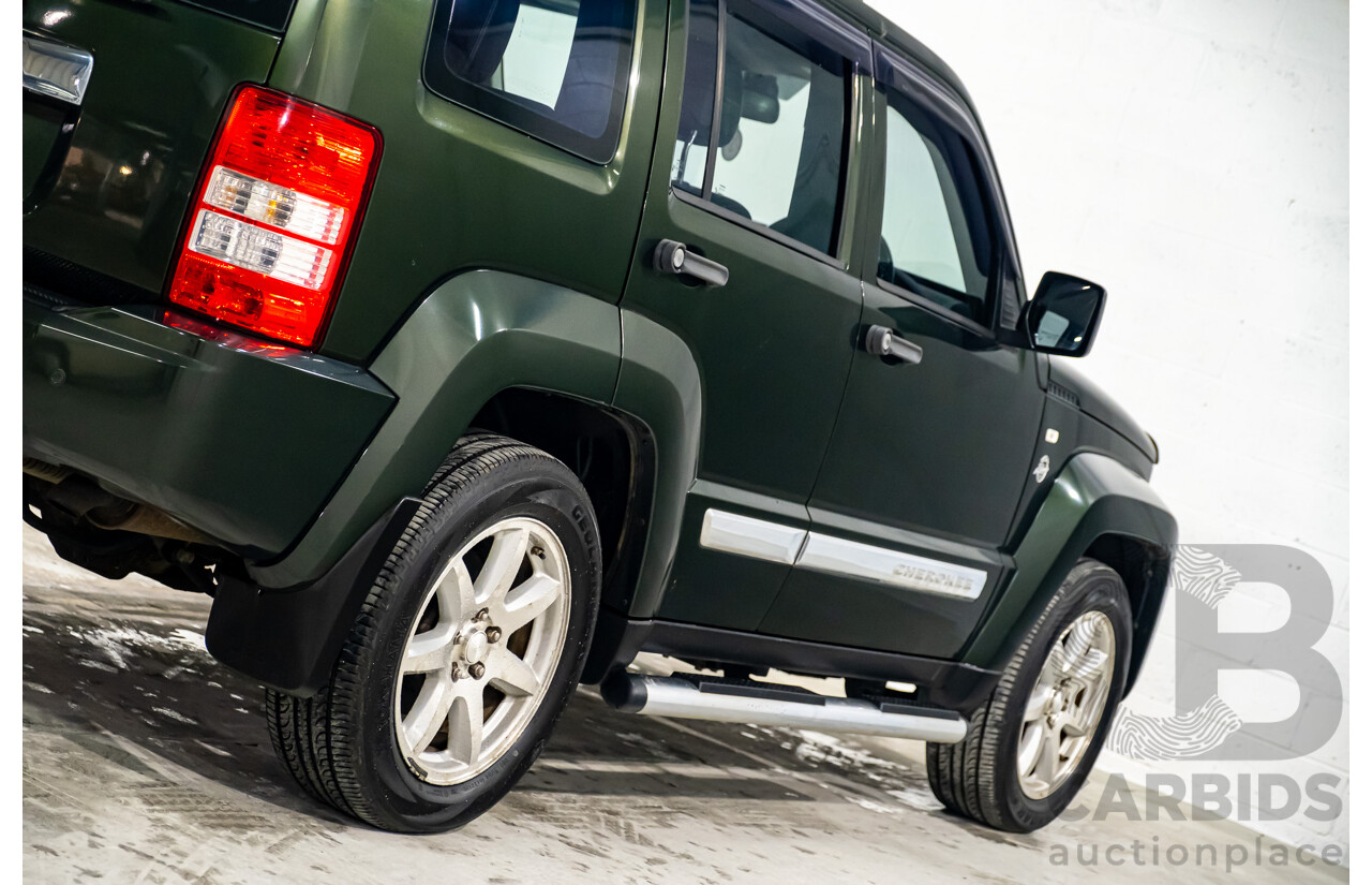 3/2010 Jeep Cherokee Limited (4x4) KK 4d Wagon Metallic Green V6 3.7L