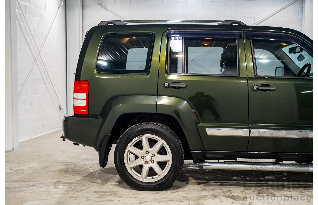 3/2010 Jeep Cherokee Limited (4x4) KK 4d Wagon Metallic Green V6 3.7L