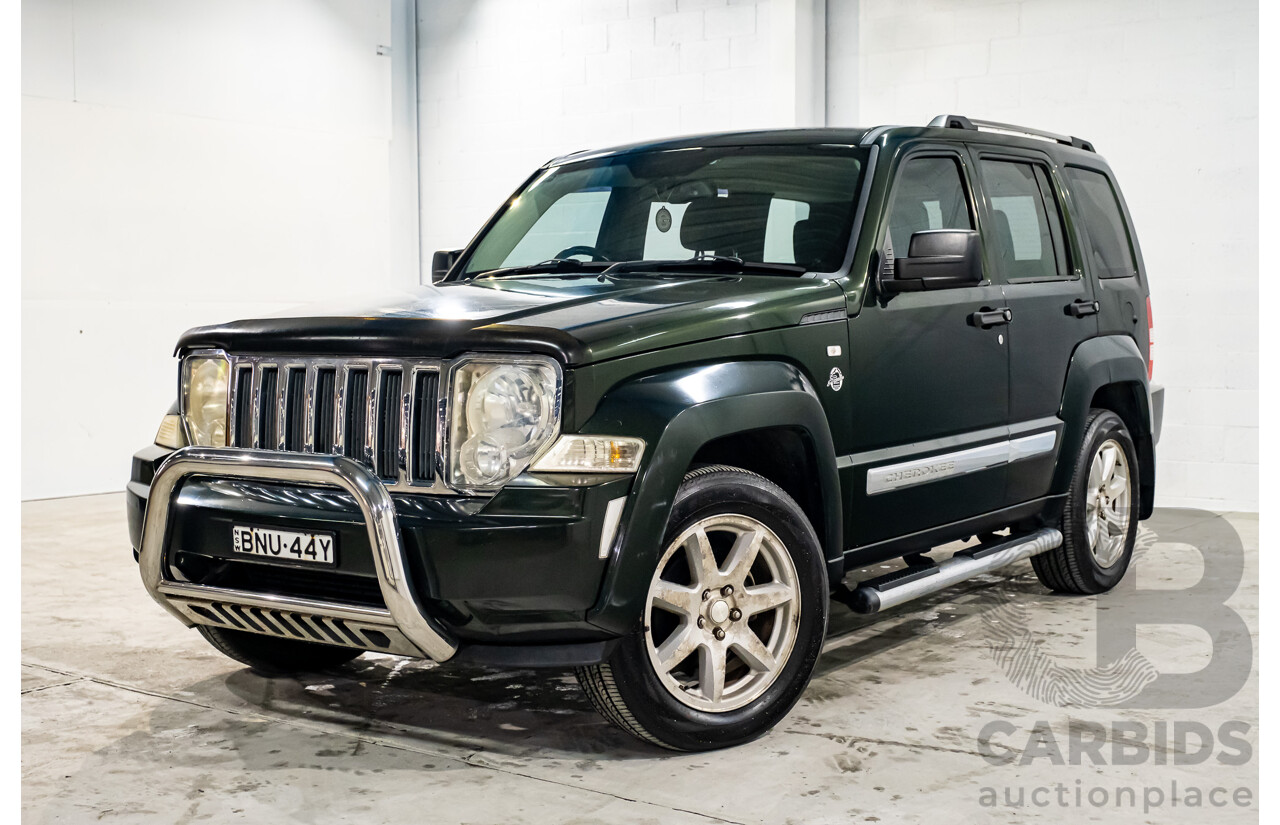 3/2010 Jeep Cherokee Limited (4x4) KK 4d Wagon Metallic Green V6 3.7L