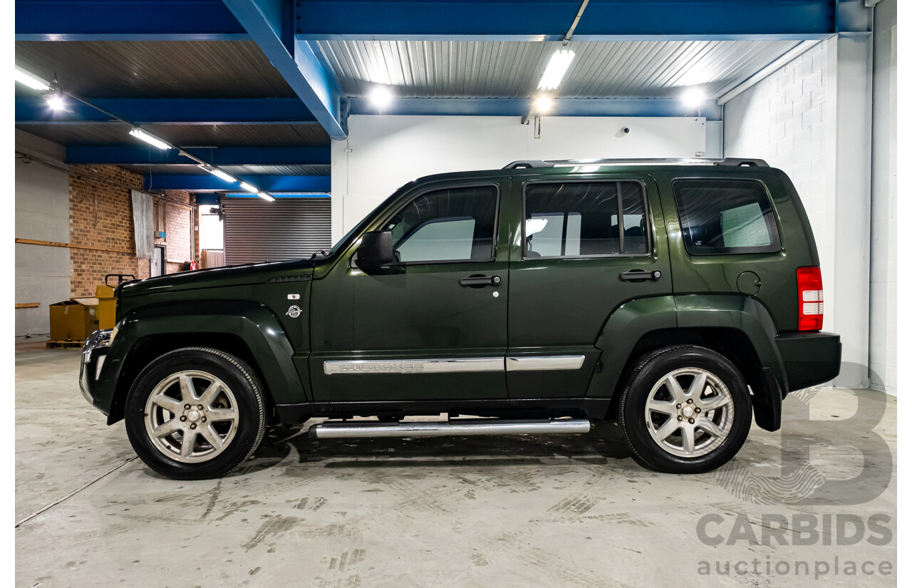 3/2010 Jeep Cherokee Limited (4x4) KK 4d Wagon Metallic Green V6 3.7L