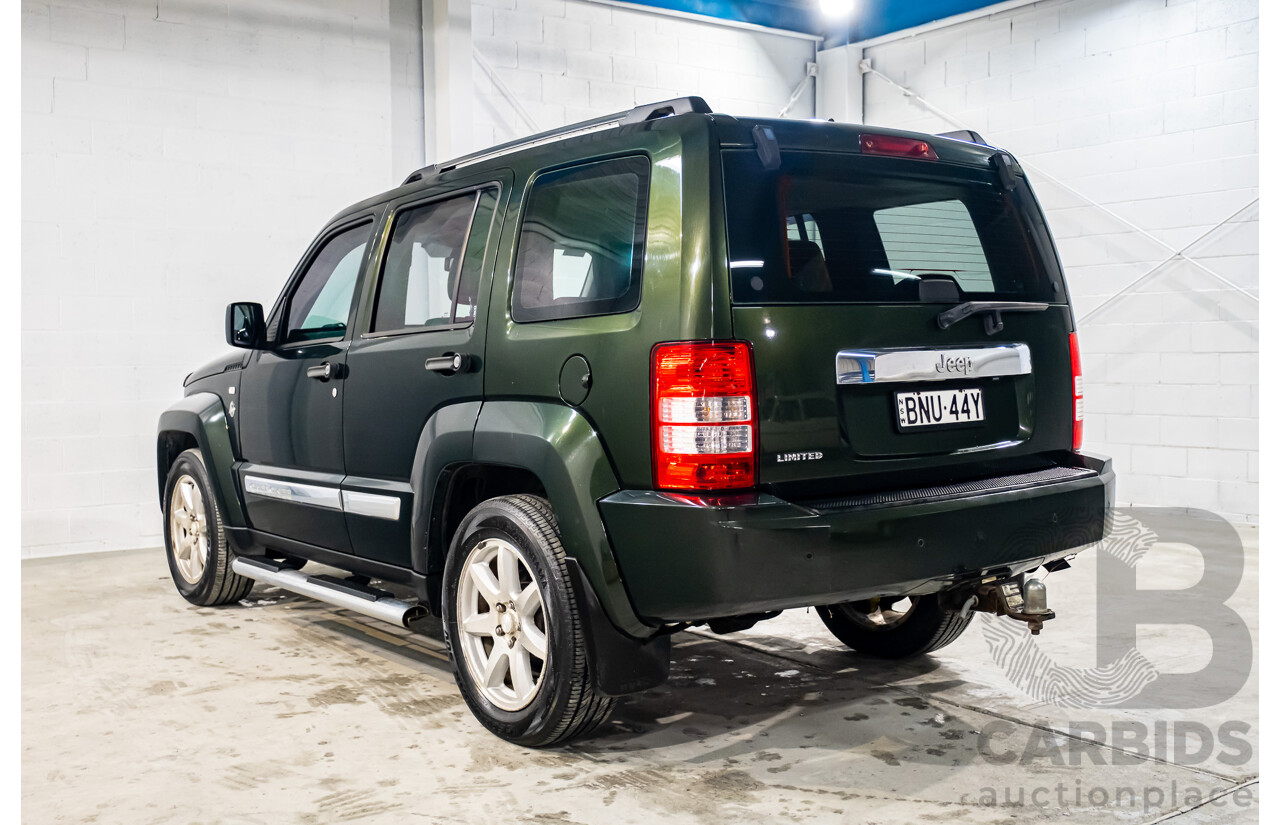 3/2010 Jeep Cherokee Limited (4x4) KK 4d Wagon Metallic Green V6 3.7L