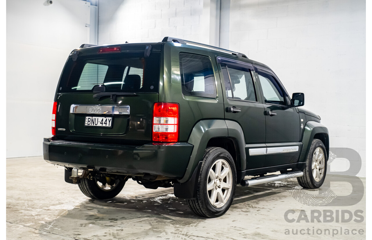 3/2010 Jeep Cherokee Limited (4x4) KK 4d Wagon Metallic Green V6 3.7L