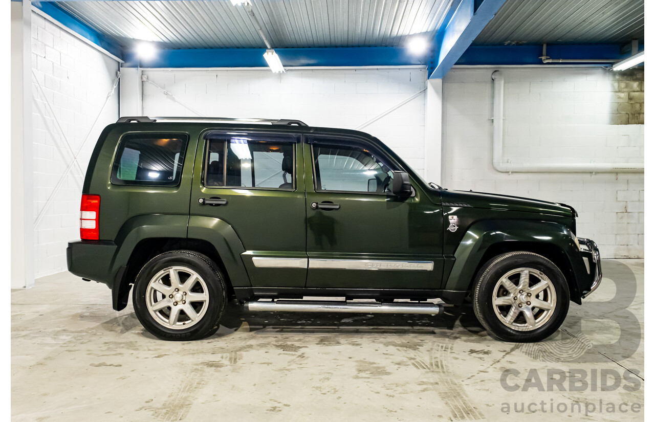 3/2010 Jeep Cherokee Limited (4x4) KK 4d Wagon Metallic Green V6 3.7L