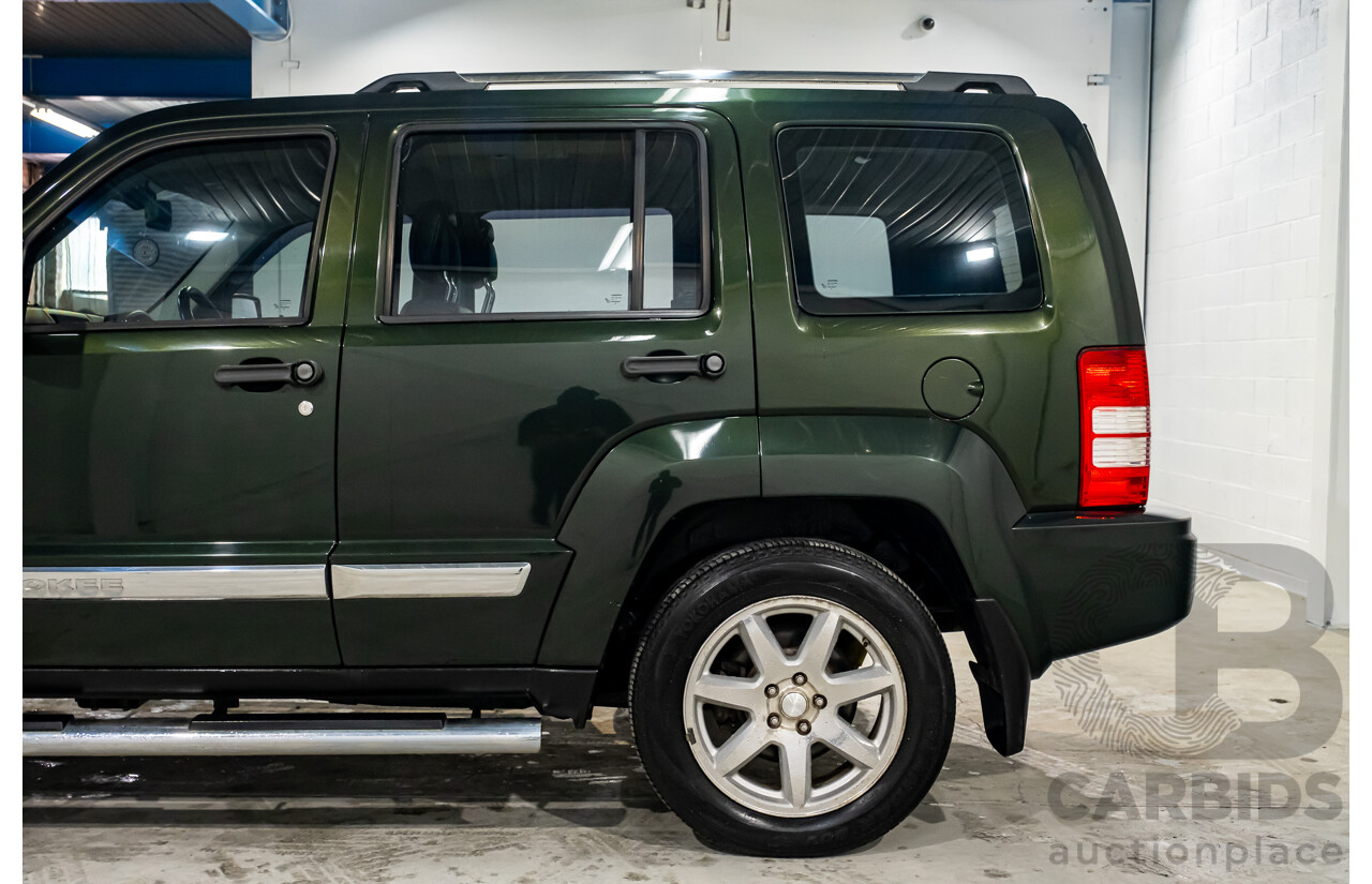 3/2010 Jeep Cherokee Limited (4x4) KK 4d Wagon Metallic Green V6 3.7L