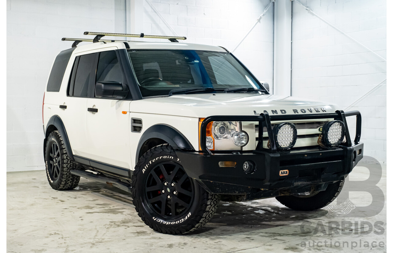 9/2007 Land Rover Discovery 3 SE MY06 UPGRADE 4d Wagon White V6 4.0L