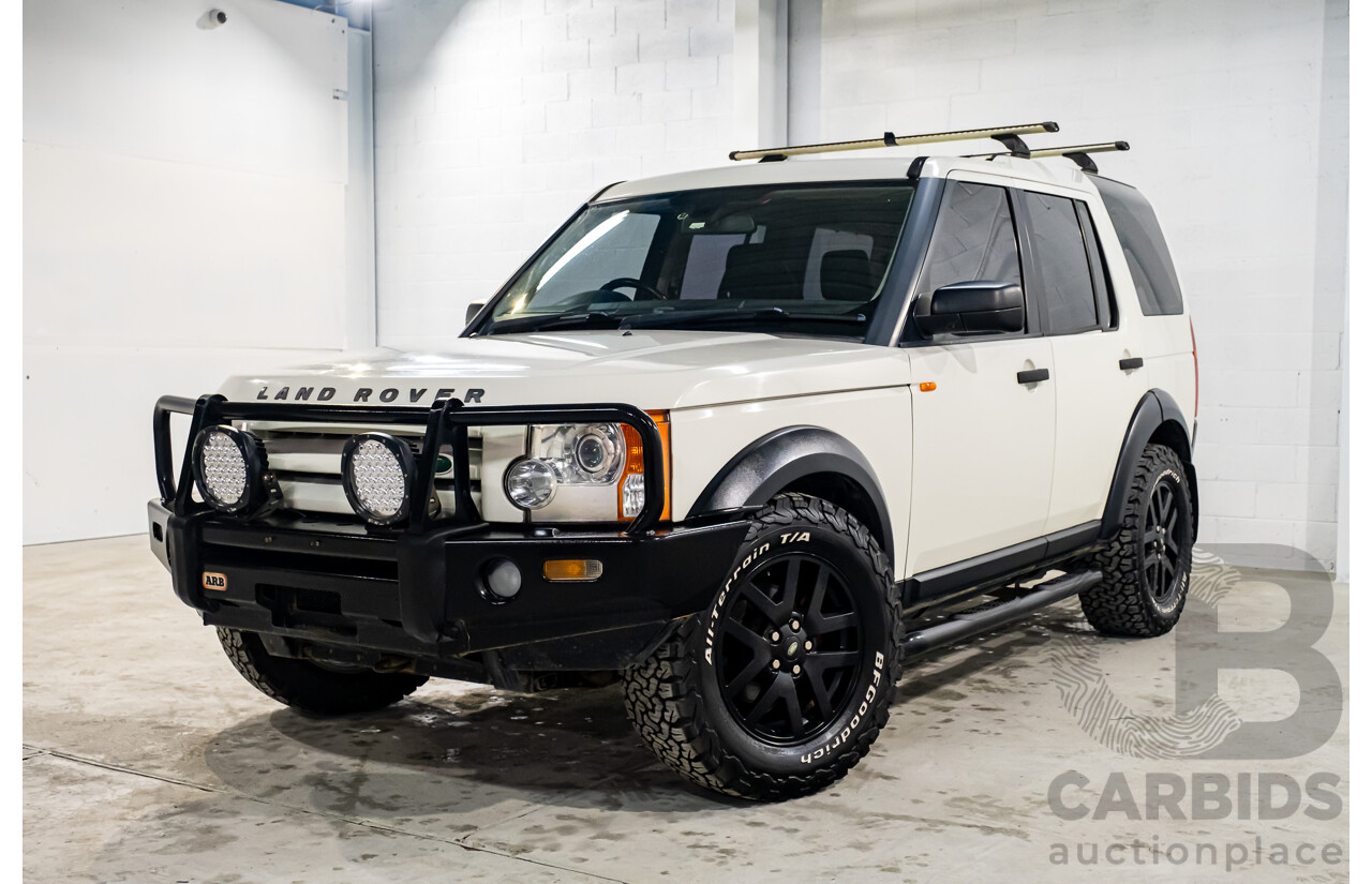 9/2007 Land Rover Discovery 3 SE MY06 UPGRADE 4d Wagon White V6 4.0L