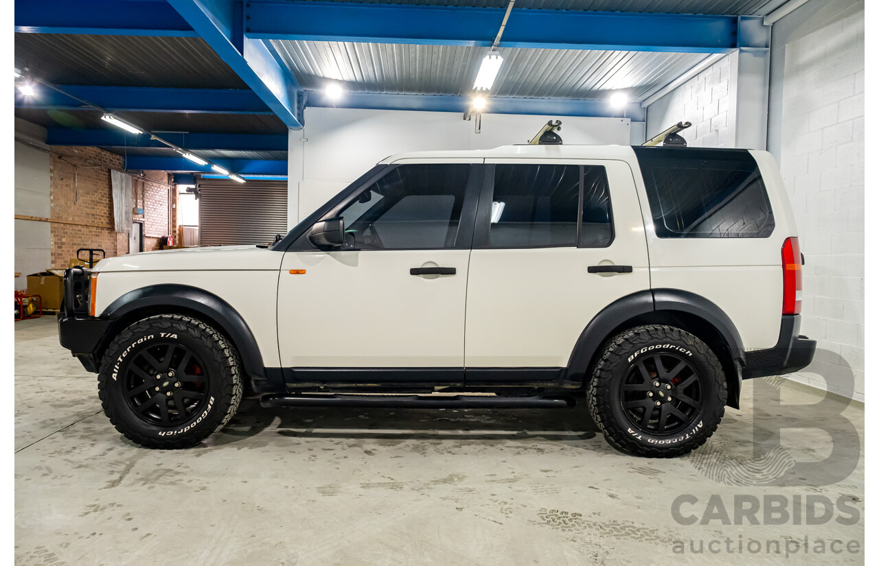 9/2007 Land Rover Discovery 3 SE MY06 UPGRADE 4d Wagon White V6 4.0L