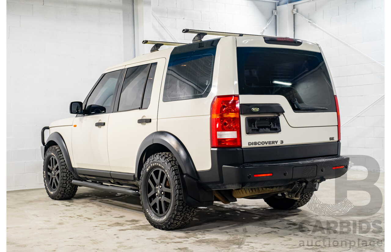 9/2007 Land Rover Discovery 3 SE MY06 UPGRADE 4d Wagon White V6 4.0L