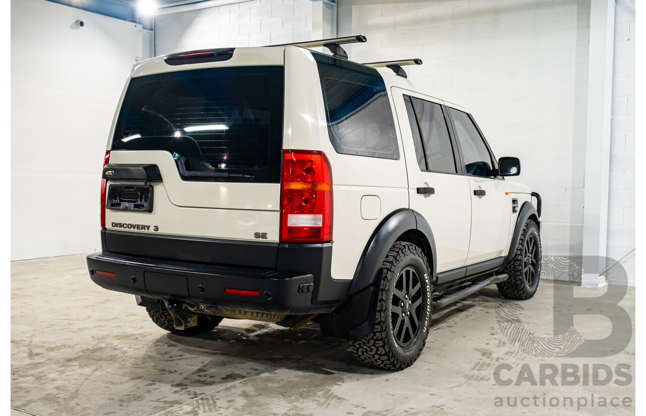 9/2007 Land Rover Discovery 3 SE MY06 UPGRADE 4d Wagon White V6 4.0L