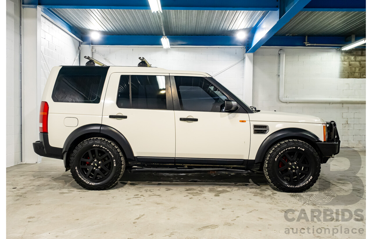 9/2007 Land Rover Discovery 3 SE MY06 UPGRADE 4d Wagon White V6 4.0L