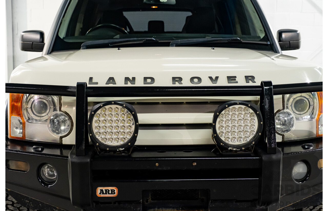 9/2007 Land Rover Discovery 3 SE MY06 UPGRADE 4d Wagon White V6 4.0L