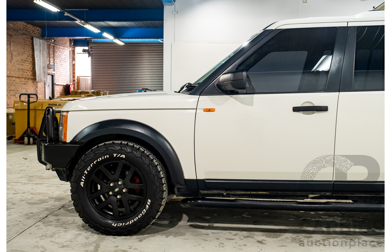 9/2007 Land Rover Discovery 3 SE MY06 UPGRADE 4d Wagon White V6 4.0L