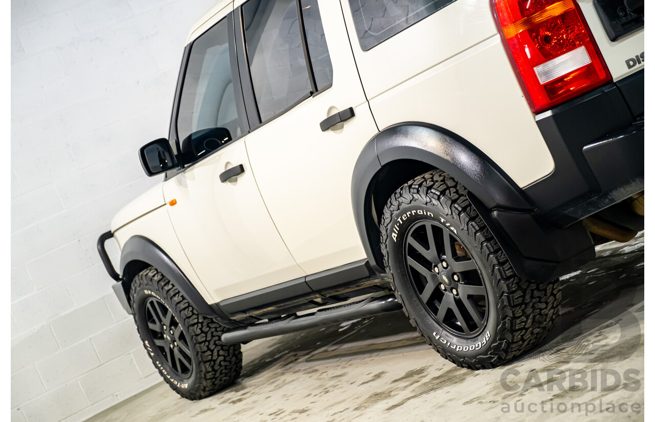 9/2007 Land Rover Discovery 3 SE MY06 UPGRADE 4d Wagon White V6 4.0L