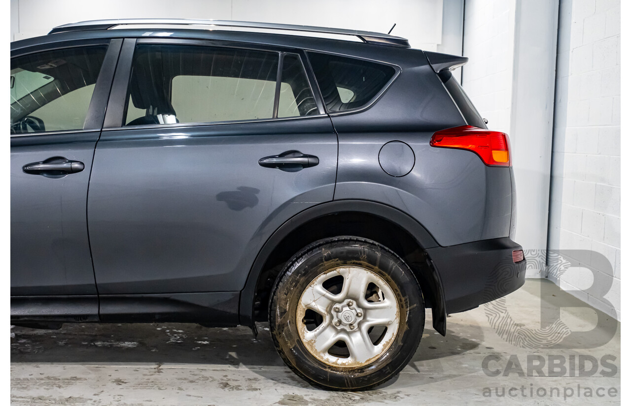 12/2014 Toyota Rav4 GX (4x4) ALA49R 4d Wagon Metallic Grey Turbo Diesel 2.2L