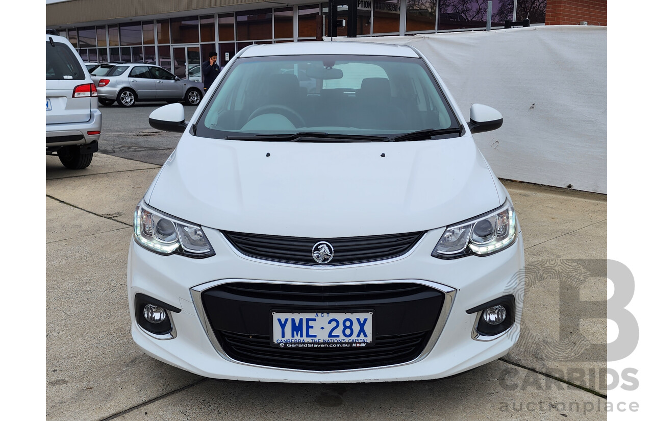 08/2017 Holden Barina LS FWD TM MY17 5D Hatchback White 1.6L