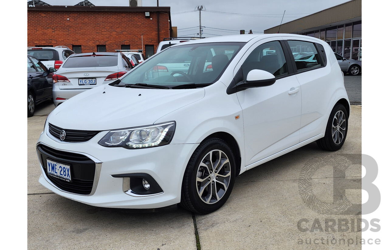 08/2017 Holden Barina LS FWD TM MY17 5D Hatchback White 1.6L