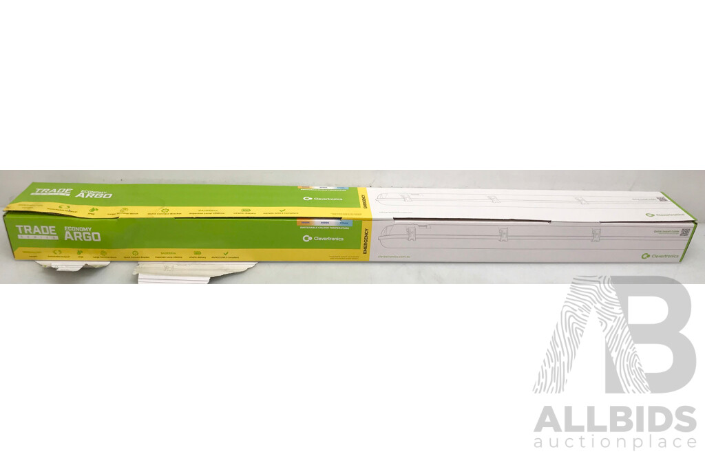 Clevertronics ARGO Weatherproof Emergency LED Batten