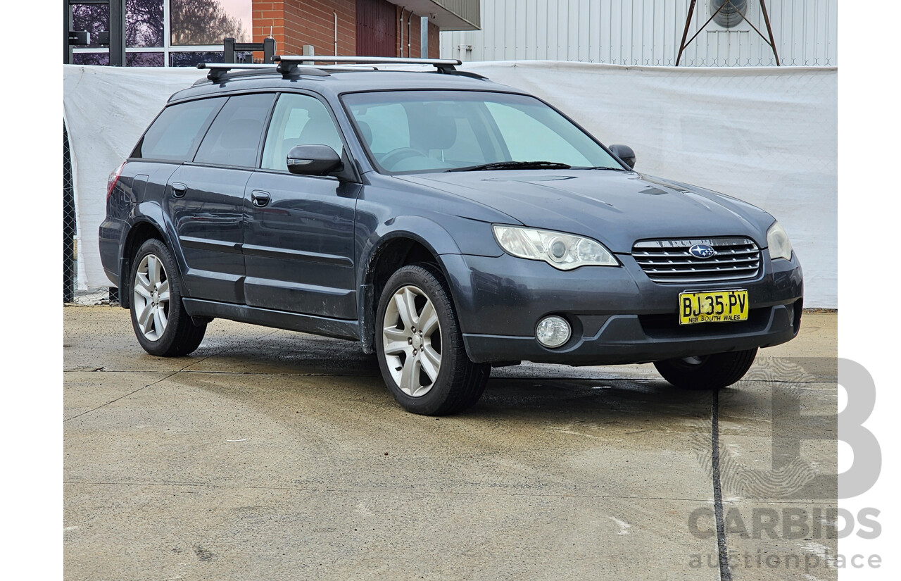 4/2009 Subaru Outback 2.5i MY09 4d Wagon Grey 2.5L