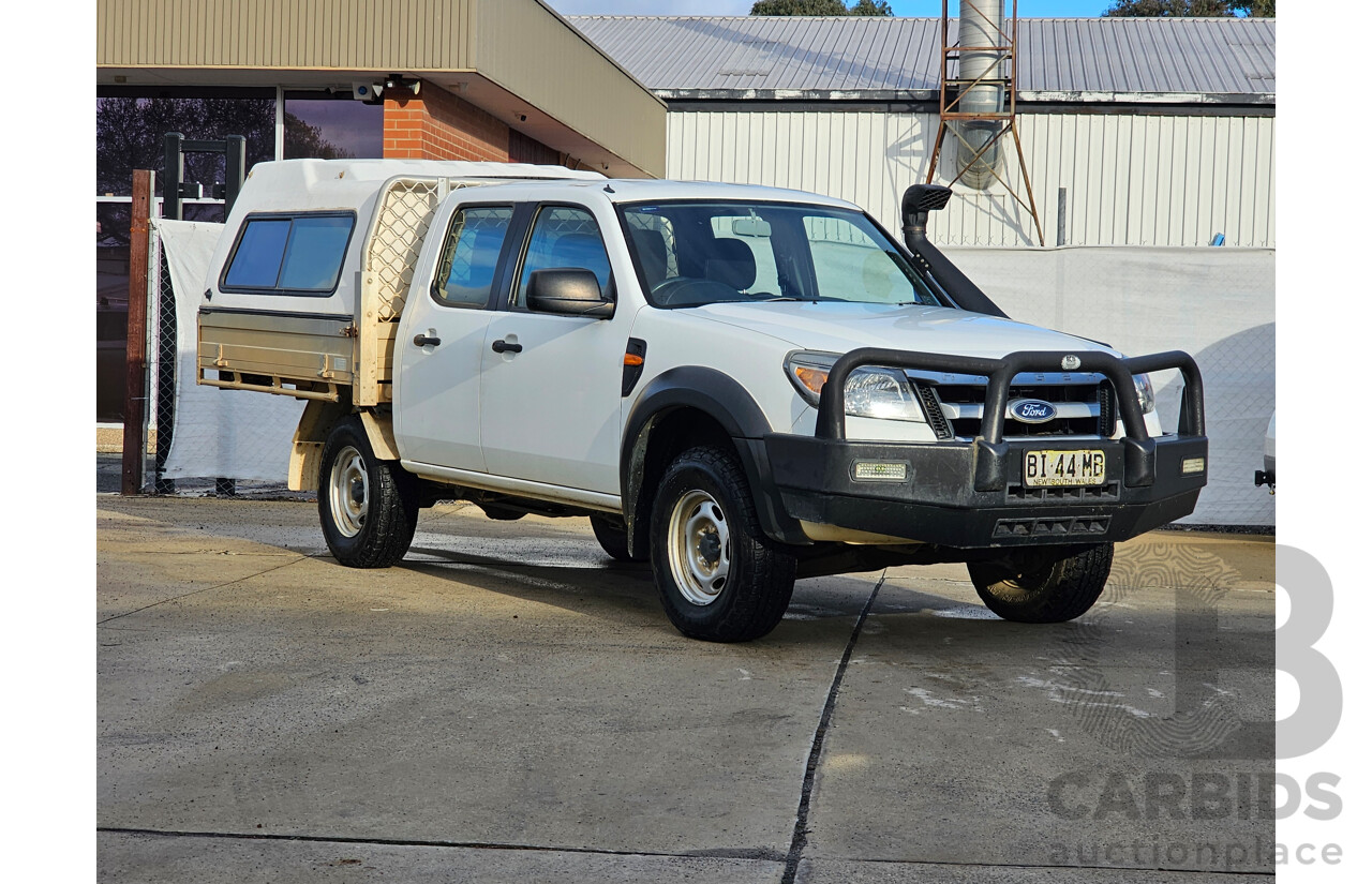 11/2010 Ford Ranger XL (4x4) PK Dual C/Chas White 3.0L