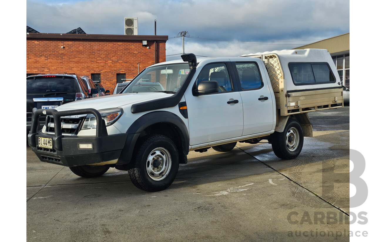 11/2010 Ford Ranger XL (4x4) PK Dual C/Chas White 3.0L