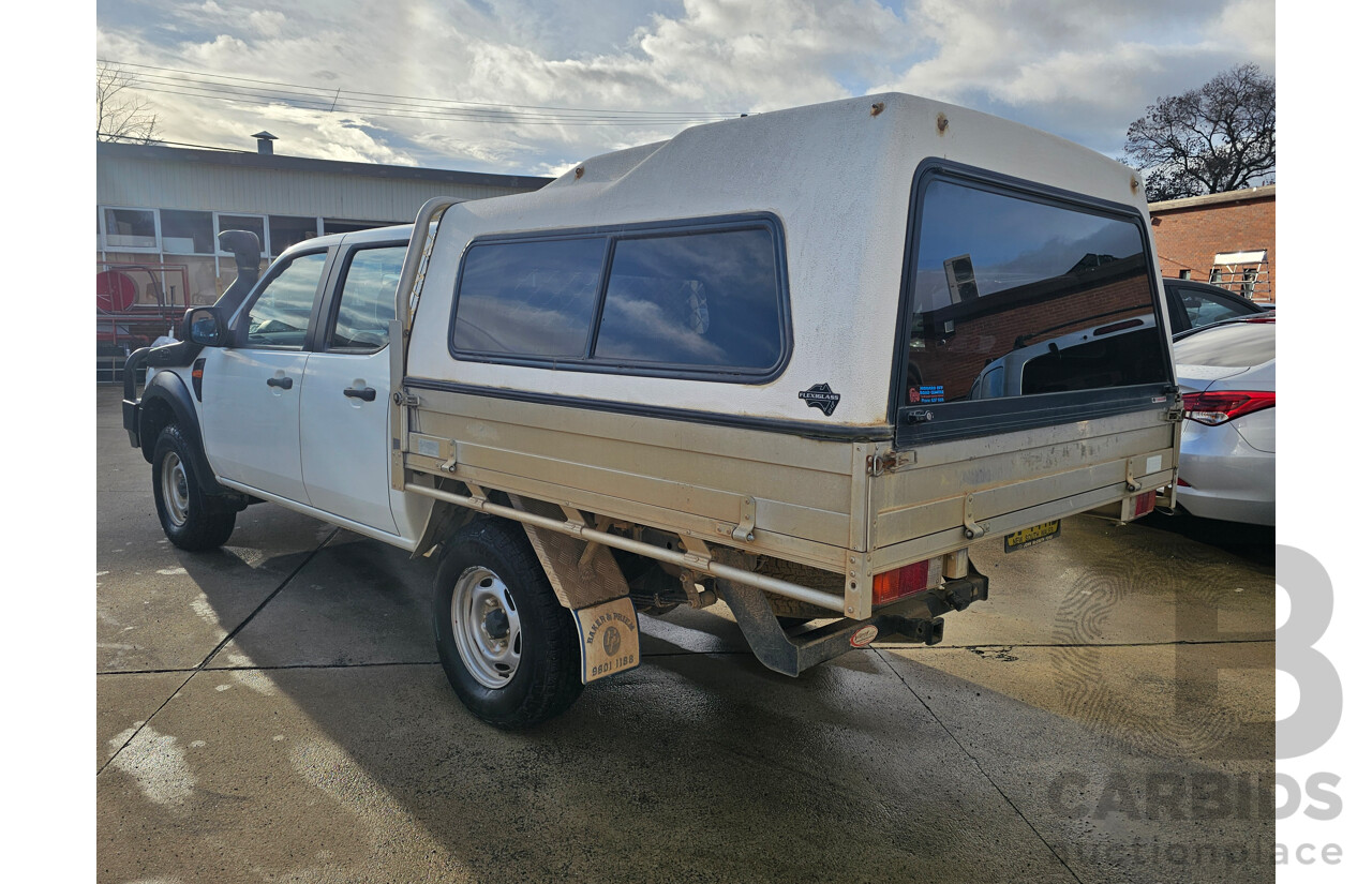 11/2010 Ford Ranger XL (4x4) PK Dual C/Chas White 3.0L