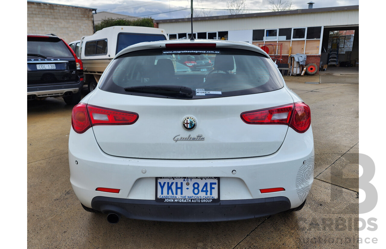 02/2014 Alfa Romeo Giulietta 1.4 FWD  5D Hatchback White 1.4L