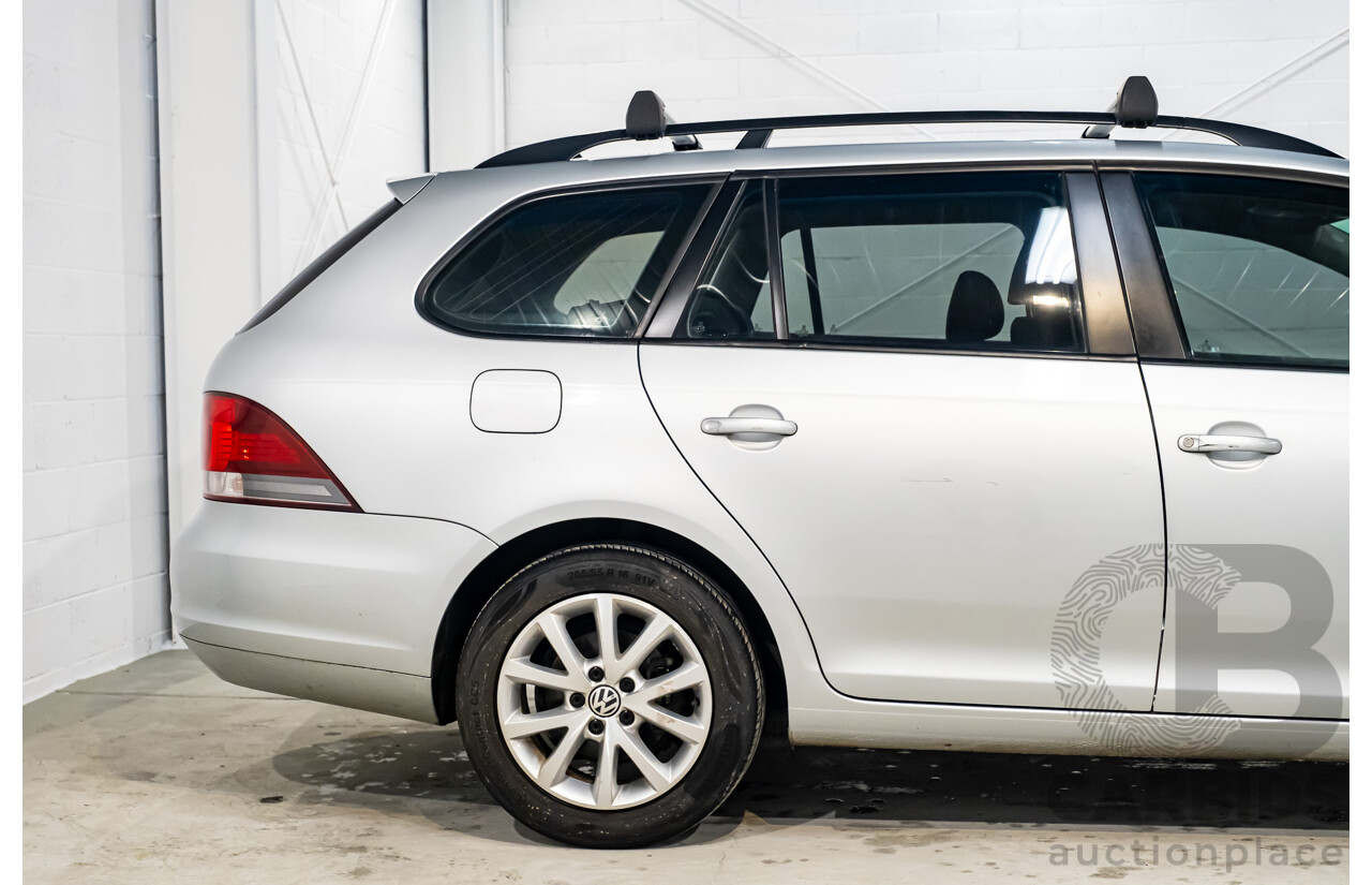 7/2010 Volkswagen Golf 77 TDI Trendline 1K MY11 4d Wagon Silver Turbo Diesel 1.6L