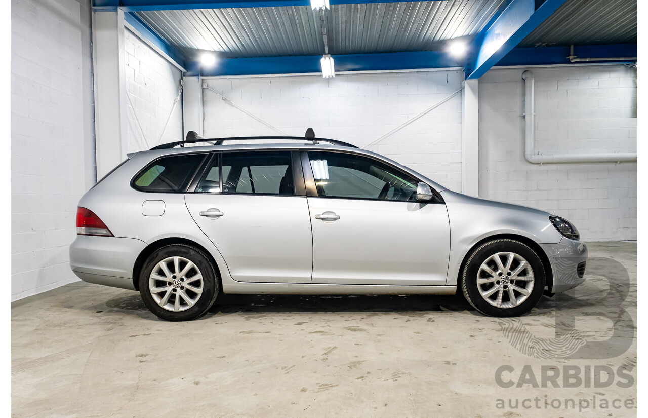 7/2010 Volkswagen Golf 77 TDI Trendline 1K MY11 4d Wagon Silver Turbo Diesel 1.6L