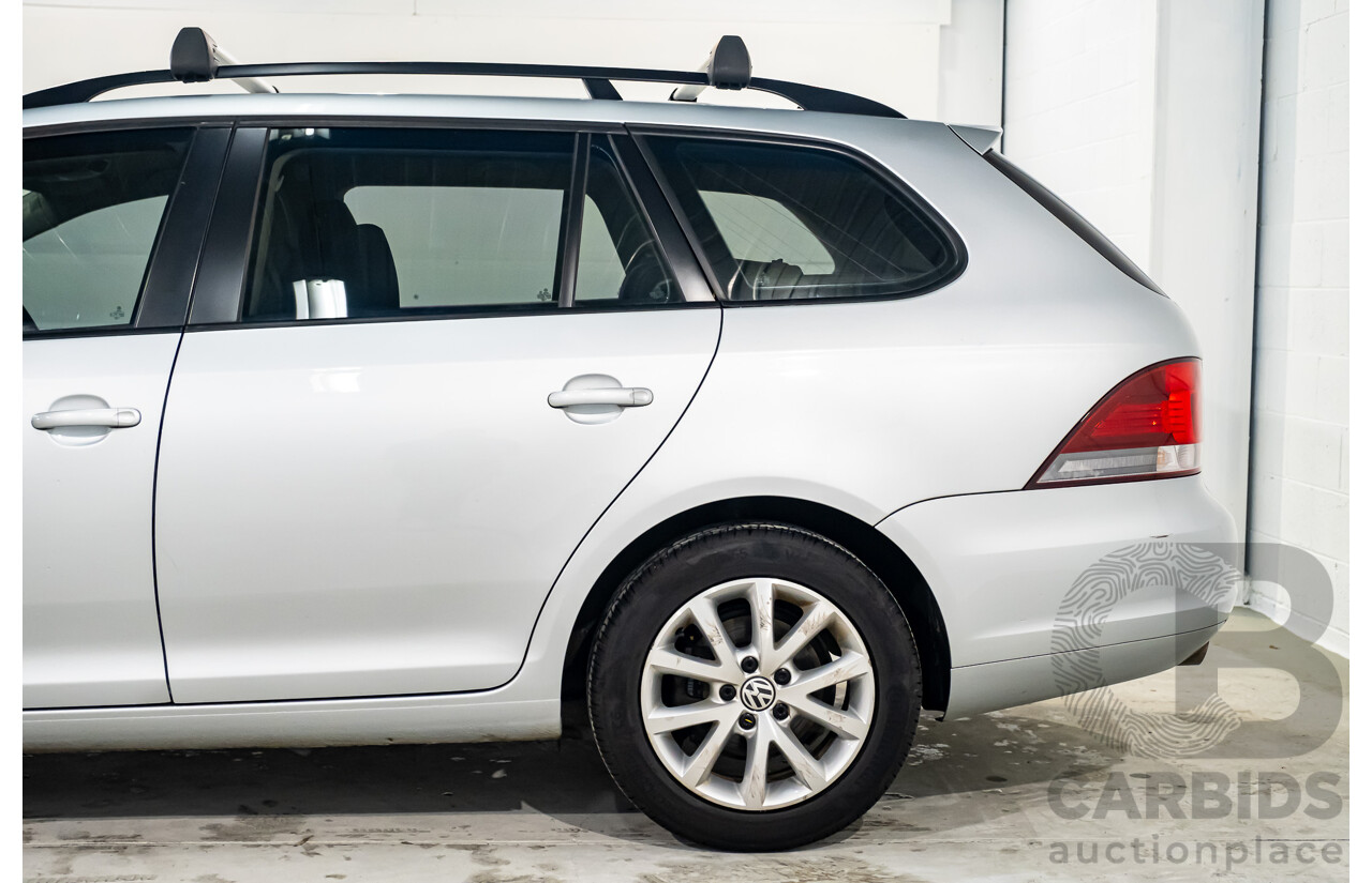 7/2010 Volkswagen Golf 77 TDI Trendline 1K MY11 4d Wagon Silver Turbo Diesel 1.6L