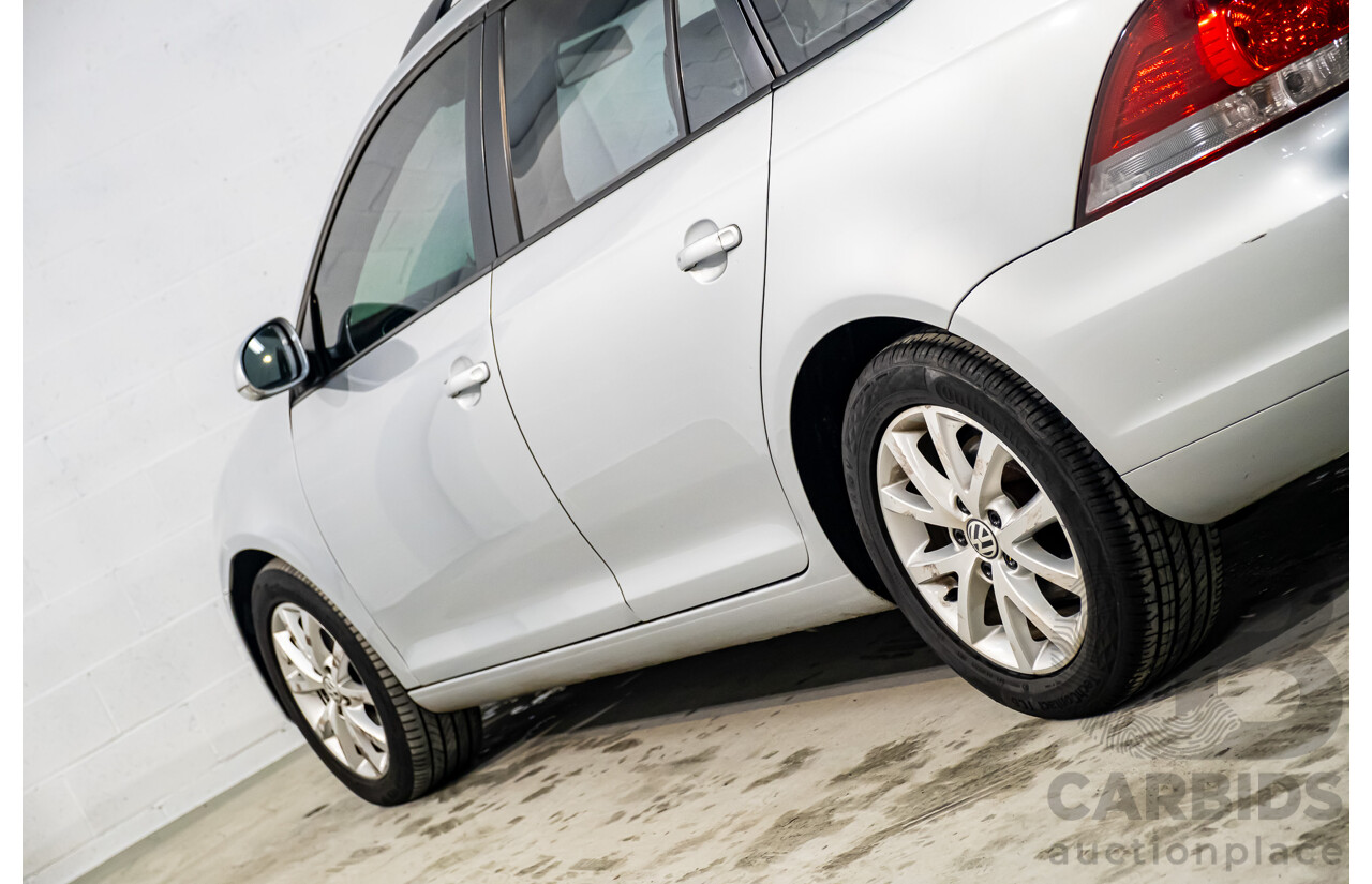 7/2010 Volkswagen Golf 77 TDI Trendline 1K MY11 4d Wagon Silver Turbo Diesel 1.6L