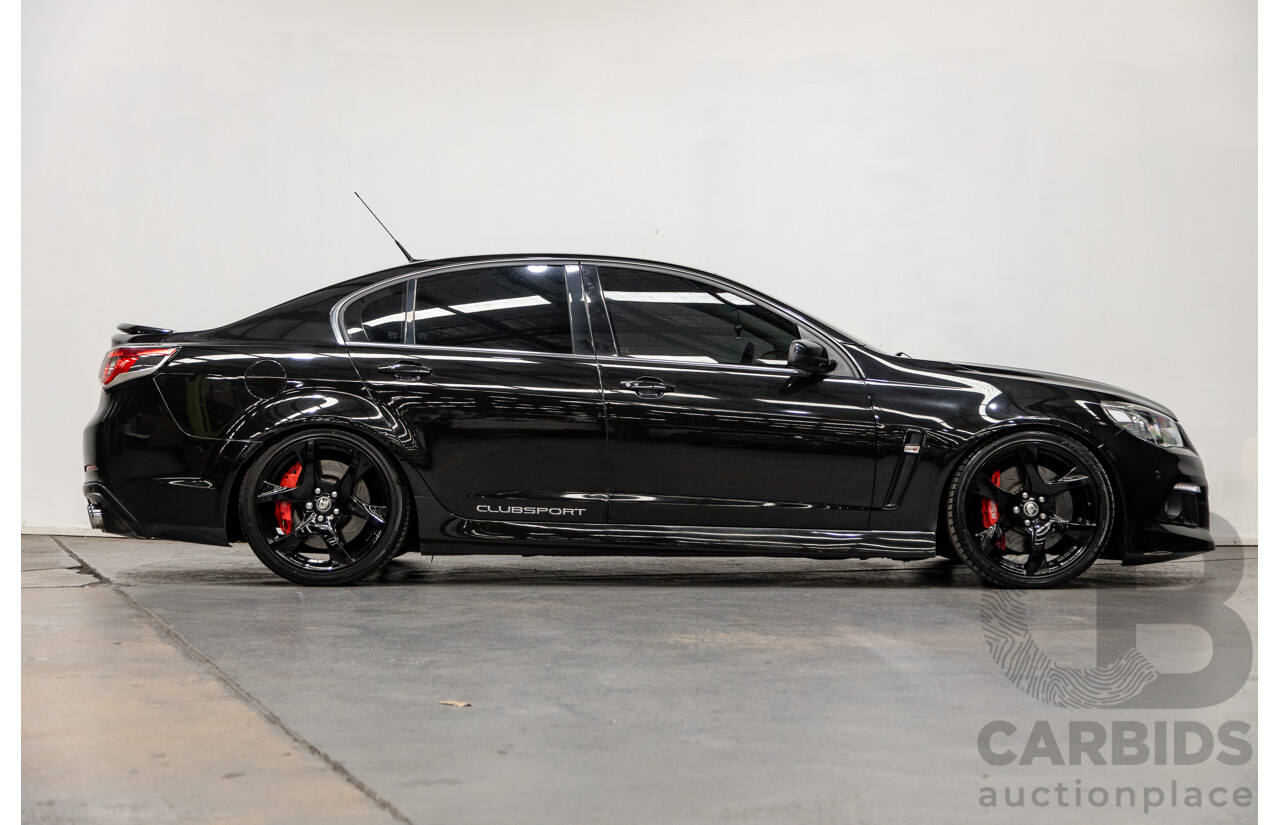 6/2013 Holden HSV Clubsport GEN F Build Number #48 4d Sedan Phantom Black V8 6.2L